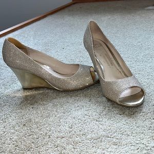 Simply Pelle wedding heels. Women’s size 10. Worn once. Very pretty